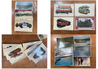 A COLLECTION OF VINTAGE POSTCARD SETS: LOCATION - CR