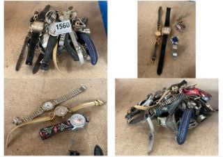 A COLLECTION OF ASSORTED WRISTWATCHES: LOCATION - CR