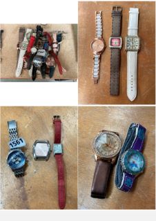 A COLLECTION OF ASSORTED WRISTWATCHES: LOCATION - CR