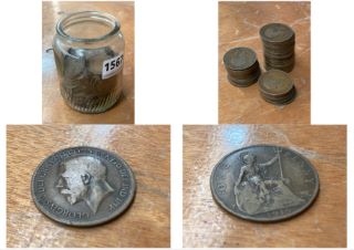 A COLLECTION OF ANTIQUE BRITISH PENNIES: LOCATION - CR