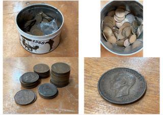 A COLLECTION OF ANTIQUE BRITISH PENNIES: LOCATION - CR