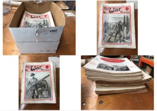 A BOX OF "THE WAR ILLUSTRATED", WWI PERIODICALS: LOCATION - CR