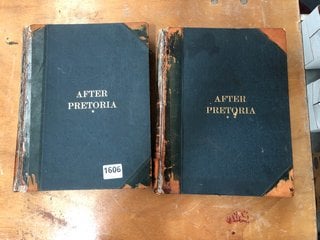 A TWO VOLUME SET, "AFTER PRETORIA" (GUERILLA BOER WAR): LOCATION - CR