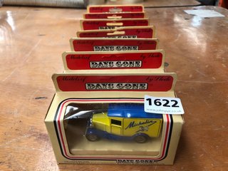 7 X DAYS GONE VINTAGE DIECAST MODEL VEHICLES, ALL BOXED: LOCATION - CR