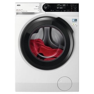 AEG 7000 PROSTEAM AUTODOSE 8KG WASH/9KG DRY WASHER DRYER: MODEL LWR7485M4U - RRP £899: LOCATION - D2