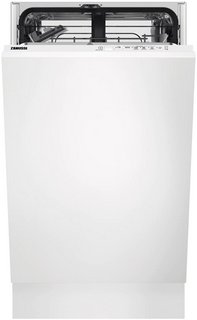 ZANUSSI INTEGRATED SLIMLINE DISHWASHER: MODEL ZSLN1211 - RRP £429: LOCATION - D2