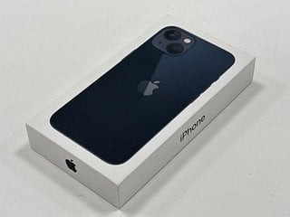 APPLE IPHONE 13 128 GB SMARTPHONE IN MIDNIGHT: MODEL NO A2633 (WITH BOX & ALL ACCESSORIES) NETWORK UNLOCKED [JPTM123205] (SEALED UNIT) THIS PRODUCT IS FULLY FUNCTIONAL AND IS PART OF OUR PREMIUM TECH