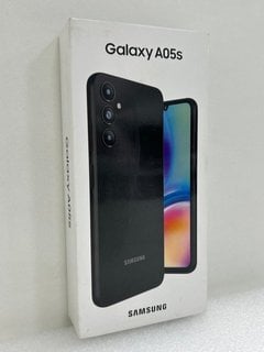 SAMSUNG GALAXY A05S 64GB SMARTPHONE IN BLACK: MODEL NO SM-A057G/DSN (WITH BOX & ALL ACCESSORIES) [JPTM123269] (SEALED UNIT) THIS PRODUCT IS FULLY FUNCTIONAL AND IS PART OF OUR PREMIUM TECH AND ELECTR