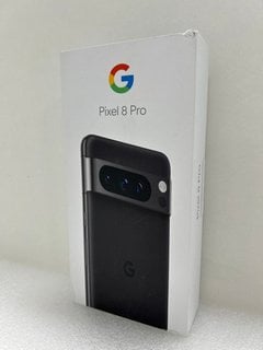 GOOGLE PIXEL 8 PRO 512GB SMARTPHONE IN OBSIDIAN: MODEL NO GC3VE (WITH BOX & ALL ACCESSORIES) [JPTM123231] THIS PRODUCT IS FULLY FUNCTIONAL AND IS PART OF OUR PREMIUM TECH AND ELECTRONICS RANGE