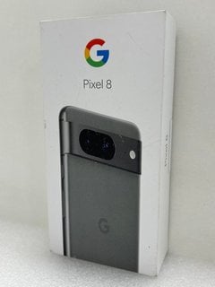 GOOGLE PIXEL 8 128GB SMARTPHONE IN HAZEL: MODEL NO GPJ41 (WITH BOX & ALL ACCESSORIES) [JPTM123169] (SEALED UNIT) THIS PRODUCT IS FULLY FUNCTIONAL AND IS PART OF OUR PREMIUM TECH AND ELECTRONICS RANGE