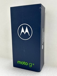 MOTOROLA MOTO G13 128GB SMARTPHONE IN MATTE CHARCOAL: MODEL NO XT2331-2 (WITH BOX & ALL ACCESSORIES) [JPTM123164] (SEALED UNIT) THIS PRODUCT IS FULLY FUNCTIONAL AND IS PART OF OUR PREMIUM TECH AND EL