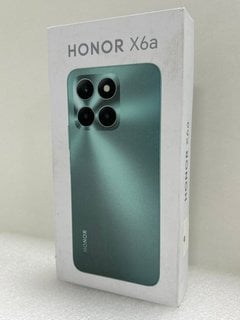 HONOR X6A 128GB SMARTPHONE IN MIDNIGHT BLACK: MODEL NO WDY-LX1 (WITH BOX & ALL ACCESSORIES) [JPTM123273] (SEALED UNIT) THIS PRODUCT IS FULLY FUNCTIONAL AND IS PART OF OUR PREMIUM TECH AND ELECTRONICS