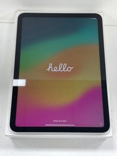 APPLE IPAD (10TH GEN) 64 GB TABLET WITH WIFI: MODEL NO A2696 (WITH BOX, CHARGER CABLE & PLUG) [JPTM122774] THIS PRODUCT IS FULLY FUNCTIONAL AND IS PART OF OUR PREMIUM TECH AND ELECTRONICS RANGE