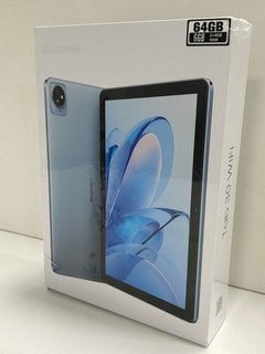 BLACKVIEW TAB 30 WIFI 64GB TABLET WITH WIFI IN GLACIER BLUE (WITH BOX & ALL ACCESSORIES) [JPTM123266] (SEALED UNIT) THIS PRODUCT IS FULLY FUNCTIONAL AND IS PART OF OUR PREMIUM TECH AND ELECTRONICS RA