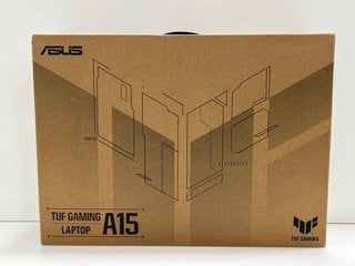 ASUS TUF GAMING A15 512GB M.2 SSD LAPTOP IN GRAPHITE BLACK: MODEL NO FA506NC-HN003W (WITH BOX & ALL ACCESSORIES) AMD RYZEN 5 7535HS @ 3.30GHZ, 8GB RAM, 15.6" SCREEN, NVIDIA GEFORCE RTX 3050 LAPTOP GP