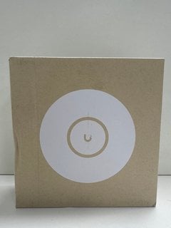 UBIQUITI UNIFI U6+ 3.0 GBPS ACCESS POINT (ORIGINAL RRP - £92) IN WHITE: MODEL NO SWX-U6P (WITH BOX) [JPTM123249] (SEALED UNIT) THIS PRODUCT IS FULLY FUNCTIONAL AND IS PART OF OUR PREMIUM TECH AND ELE