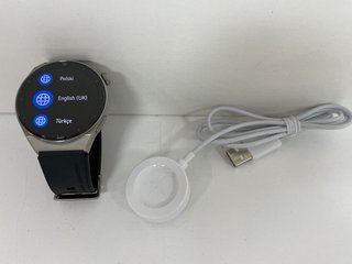 HUAWEI WATCH GT 3 PRO SMARTWATCH: MODEL NO ODN-B19 (WITH CHARGER CABLE) [JPTM122857] THIS PRODUCT IS FULLY FUNCTIONAL AND IS PART OF OUR PREMIUM TECH AND ELECTRONICS RANGE