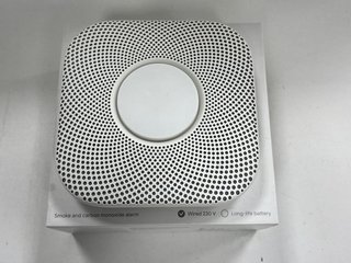 GOOGLE NEST PROTECT SMOKE & CARBON MONOXIDE ALARM: MODEL NO S3003LWGB (WITH BOX, MINOR COSMETIC WEAR) [JPTM123228] THIS PRODUCT IS FULLY FUNCTIONAL AND IS PART OF OUR PREMIUM TECH AND ELECTRONICS RAN