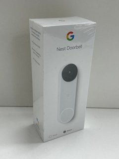 GOOGLE NEST BATTERY MODEL VIDEO DOORBELL IN SNOW: MODEL NO GW3XT (WITH BOX & ALL ACCESSORIES) [JPTM123155] (SEALED UNIT) THIS PRODUCT IS FULLY FUNCTIONAL AND IS PART OF OUR PREMIUM TECH AND ELECTRONI