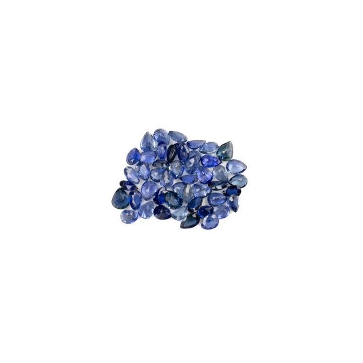 9.21ct Sapphire Faceted Pear-cut Parcel of Gemstones, 4x3mm.  Auction Guide: £150-£200