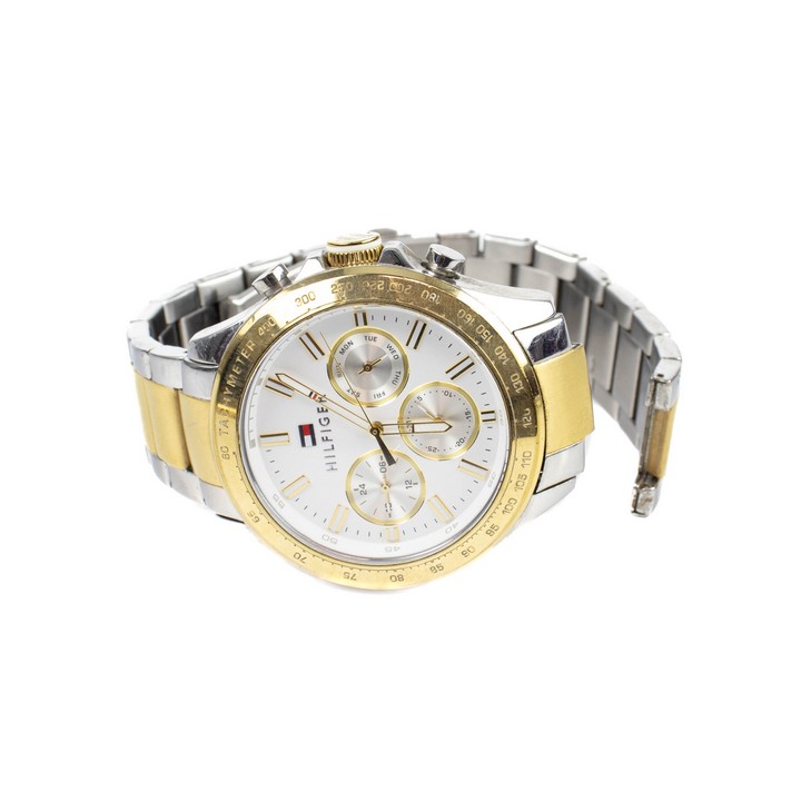 Tommy Hilfiger Bi-Colour Stainless Steel Watch (Currently Running) (VAT Only Payable on Buyers Premium)