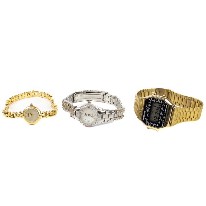 Selection of Three Watches including Two Sekonda (Both Gold Plated) and Limit. (Only Digital Sekonda Currently Running) (VAT Only Payable on Buyers Premium)