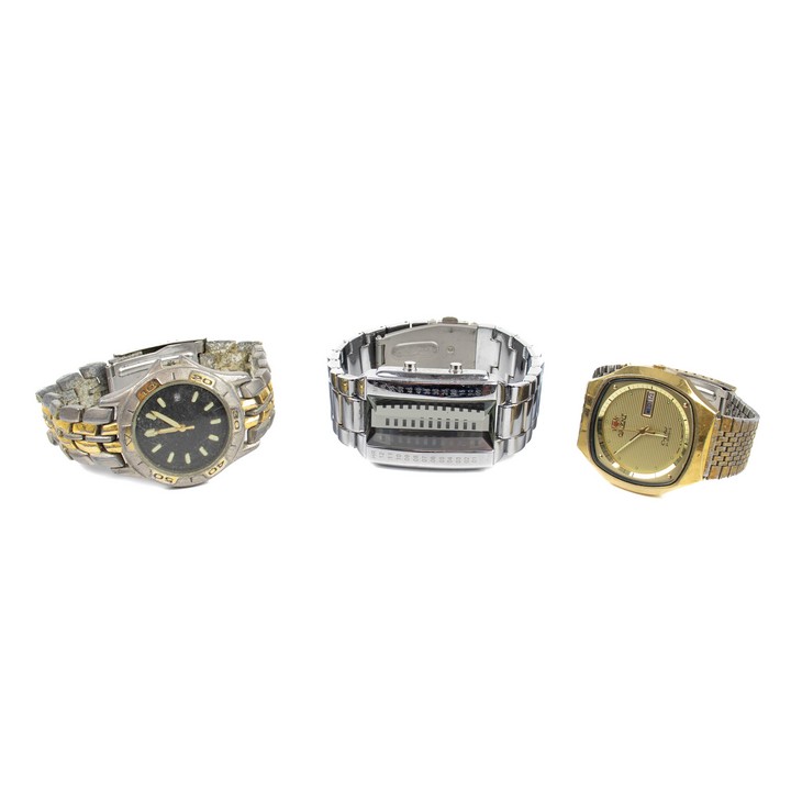 Selection of Three Watches including Skmei 1035 (Currently Running), Sekonda and Orient (Not Currently Running) (VAT Only Payable on Buyers Premium)