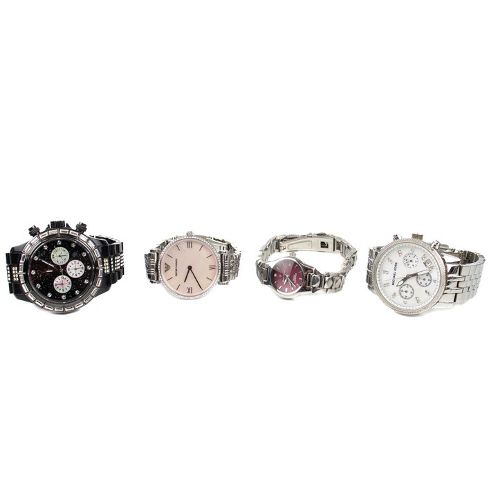 Selection of Four Watches including Michael Kors, Emporio Armani, Toy Watch and Montre Suisse (All Not Currently Running) (VAT Only Payable on Buyers Premium)