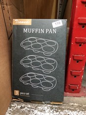 QUANTITY OF KITCHEN & APPLIANCES ITEMS TO INCLUDE 6 X MUFFIN PANS : LOCATION - A RACK