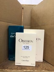 QUANTITY OF HEALTH & BEAUTY ITEMS TO INCLUDE CALVIN KLEIN OBSESSION FOR MEN EAU DE TOILETTE, NTPCN-125, SPICY, 75 ML: LOCATION - A RACK