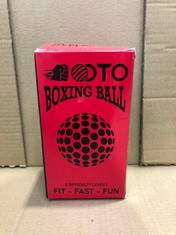 21 X OOTO UPGRADED BOXING REFLEX BALL, BOXING TRAINING BALL, MMA SPEED TRAINING SUITABLE FOR ADULT/KIDS BEST BOXING EQUIPMENT FOR TRAINING, HAND EYE COORDINATION AND FITNESS. (BLACK) - TOTAL RRP £140