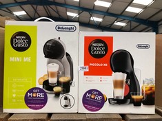 DELONGHI NESCAFÉ DOLCE GUSTO PICCOLO XS POD CAPSULE COFFEE MACHINE, ESPRESSO, CAPPUCCINO AND MORE, EDG210.B, 0.8 LITERS, BLACK & RED: LOCATION - B RACK