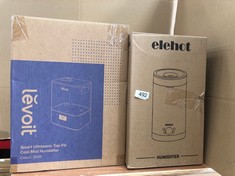 ELEHOT HUMIDIFIER + LEVOIT SMART ULTRASONIC COOL MIST HUMIDIFIER: LOCATION - TABLES