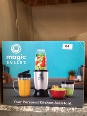 NUTRIBULLET MAGIC BULLET BLENDER, MIXER & FOOD PROCESSOR ALL-IN-ONE - 10PC KIT - 200W - SLEEK & COMPACT DESIGN - CHOP, BLEND, GRATE, GRIND, MIX & WHIP IN SECONDS - EASY LOCK ON & PULSE FEATURE: LOCAT