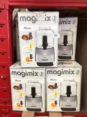 7 X MAGIMIX LE MICRO MINI CHOPPER | ULTRA COMPACT | MULTIFUNCTIONAL | BLACK | 18113.: LOCATION - A RACK