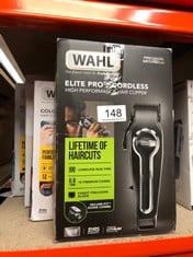 QUANTITY OF HEALTH & BEAUTY ITEMS TO INCLUDE WAHL ELITE PRO CORDLESS HAIR CLIPPER, MEN'S CORDLESS HAIR CLIPPERS, HAIR CLIPPERS FOR MEN, DIY HAIRCUTS, HOME HAIR CUTTING, MEN’S HEAD SHAVER, BUZZ CUT, F