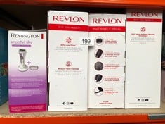 QUANTITY OF HEALTH & BEAUTY ITEMS TO INCLUDE REVLON ONE-STEP HAIR DRYER AND VOLUMIZER FOR MID TO LONG HAIR (ONE-STEP, 2-IN-1 STYLING TOOL, IONIC AND CERAMIC TECHNOLOGY, UNIQUE OVAL DESIGN) RVDR5222: