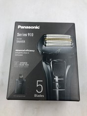 PANASONIC ES-LV9U WET & DRY 5-BLADE ELECTRIC SHAVER FOR MEN - PRECISE CLEAN SHAVING WITH CLEANING & CHARGING STAND, BLACK - UK 2 PIN PLUG.: LOCATION - TOP 50 RACK