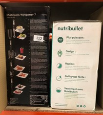 BRAUN MULTIQUICK 7 + NUTRIBULLET: LOCATION - D