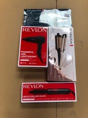 QUANTITY OF HEALTH & BEAUTY ITEMS TO INCLUDE REVLON RVDR5823UK HARMONY DRY & STYLE 1600W HAIR DRYER: LOCATION - D