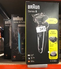 QUANTITY OF HEALTH & BEAUTY ITEMS TO INCLUDE BRAUN SERIES 5 51-W1600S ELECTRIC SHAVER FOR MEN WITH EASYCLICK BODY GROOMER ATTACHMENT, EASYCLEAN, WET & DRY, RECHARGEABLE, CORDLESS FOIL RAZOR, WHITE, R