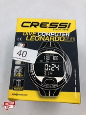 CRESSI LEONARDO DIVE COMPUTER - BLACK/YELLOW.: LOCATION - TOP 50 RACK