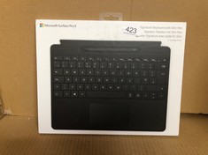 1 X MICROSOFT SIGNATURE KEYBOARD SURFACE + SLIM PEN BLACK COMPATIBLE WITH SURFACE PRO X AND PRO 8.: LOCATION - E