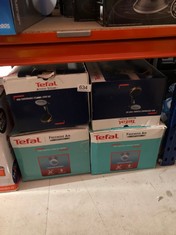 QUANTITY OF KITCHEN & APPLIANCES ITEMS TO INCLUDE TEFAL ACCESS STEAM+ HANDHELD CLOTHES STEAMER, NO IRONING BOARD NEEDED, 2 STEAM LEVELS, SANITISING STEAM, BLACK & ROSE GOLD, DT8103: LOCATION - G