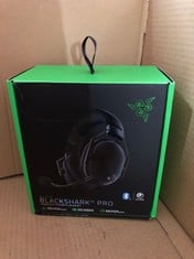 RAZER BLACKSHARK V2 PRO (2023) FOR PC - PREMIUM WIRELESS E-SPORTS HEADSET (HYPERCLEAR SUPER WIDEBAND MIC, TRIFORCE TITANIUM 50MM DRIVER, BLUETOOTH, UP TO 70 HRS BATTERY) BLACK.: LOCATION - G