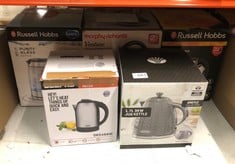 QUANTITY OF KITCHEN & APPLIANCES ITEMS TO INCLUDE 1.8L CORDLESS STAINLESS STEEL FAST-BOIL ELECTRIC KETTLE: LOCATION - H