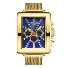 GAMAGES OF LONDON LIMITED EDITION HAND ASSEMBLED EXCLUSIVE AUTOMATIC GOLD WATCH SKU:GA1683 RRP £715: LOCATION - TOP 50 RACK