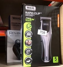 QUANTITY OF HEALTH & BEAUTY ITEMS TO INCLUDE WAHL RAPID CLIP HAIR CLIPPER, GIFT FOR HIM, HAIR CLIPPERS MEN, RECHARGEABLE CLIPPERS, LITHIUM-ION CLIPPER, MEN'S HEAD SHAVER, CORDLESS CLIPPERS MEN, HOME