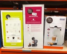 QUANTITY OF KITCHEN & APPLIANCES ITEMS TO INCLUDE DELONGHI NESCAFÉ DOLCE GUSTO PICCOLO XS POD CAPSULE COFFEE MACHINE, ESPRESSO, CAPPUCCINO AND MORE, EDG210.W, 0.8 LITERS, WHITE & GREEN: LOCATION - H