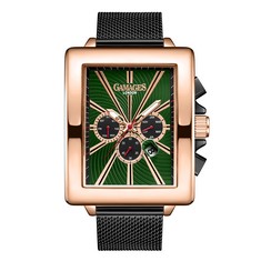 GAMAGES OF LONDON LIMITED EDITION HAND ASSEMBLED EXCLUSIVE AUTOMATIC ROSE WATCH SKU:GA1682 RRP £715: LOCATION - TOP 50 RACK